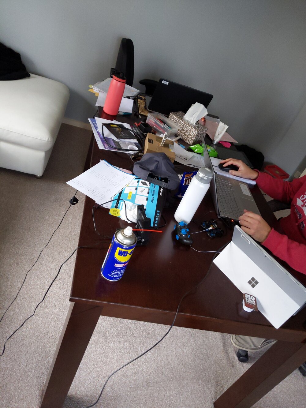 Working from home office