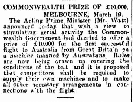 Air race announcement