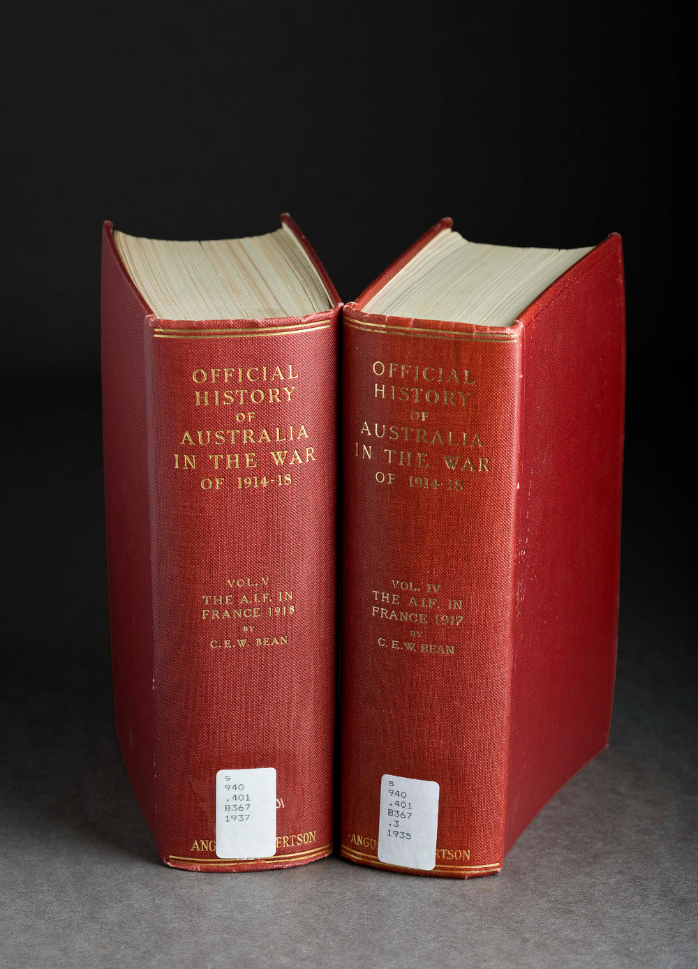 Official history of Australia in the War of 1914-1918