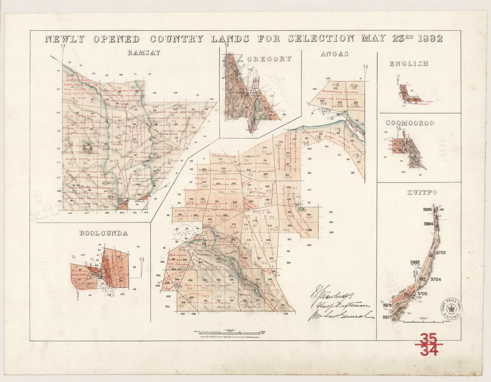 Newly opened country lands...Ramsay