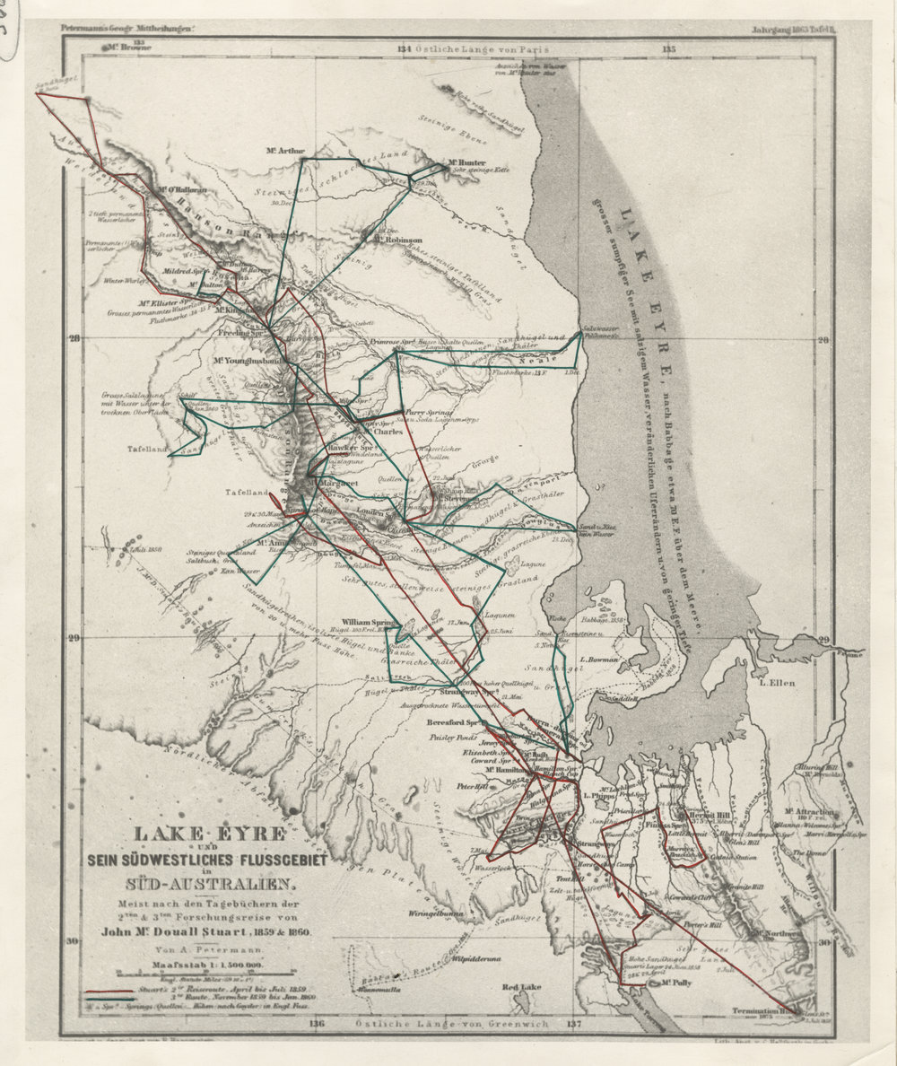Stuart's second and third expeditions