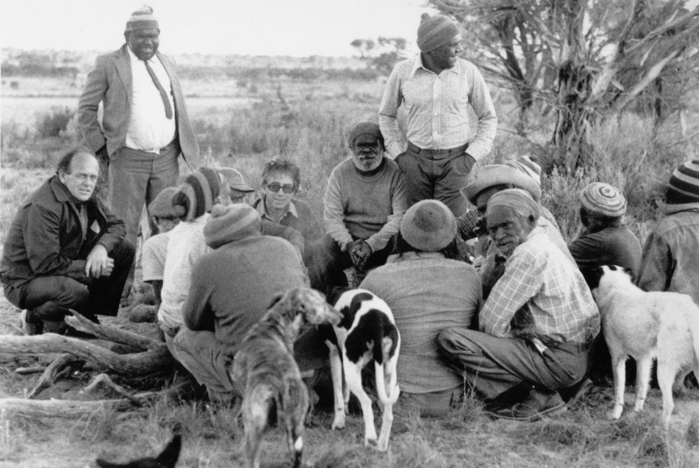 Premier, Don Dunstan, meeting Aboriginal leaders