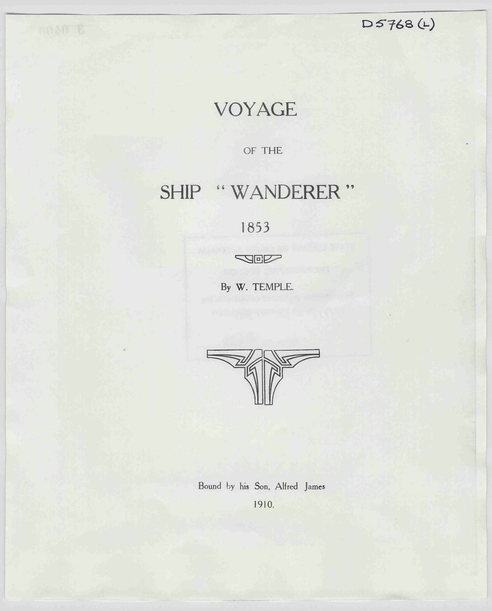 Diary of William Temple