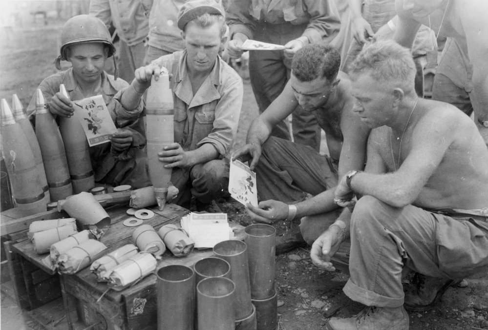 Members of the U.S. Psychological Warfare Branch