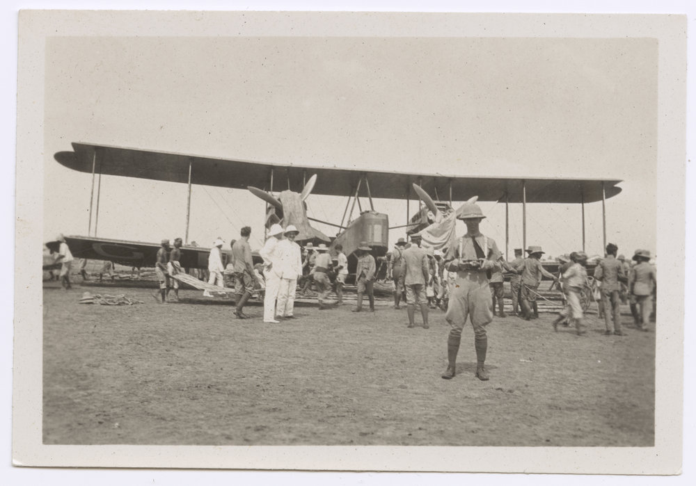 Digging out the Vimy at Sourabaya