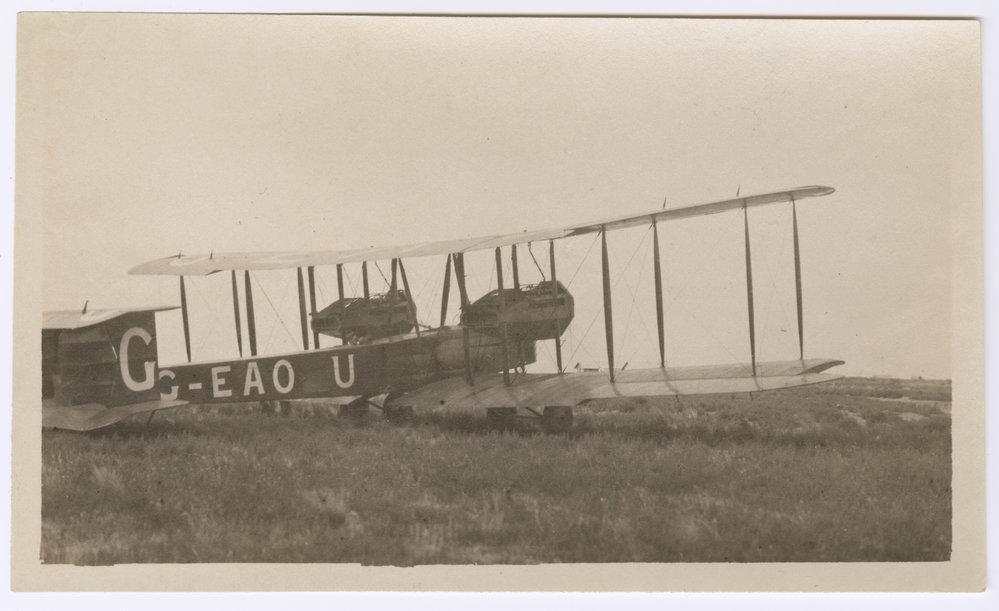 Vickers Vimy at Richmond aerodrome