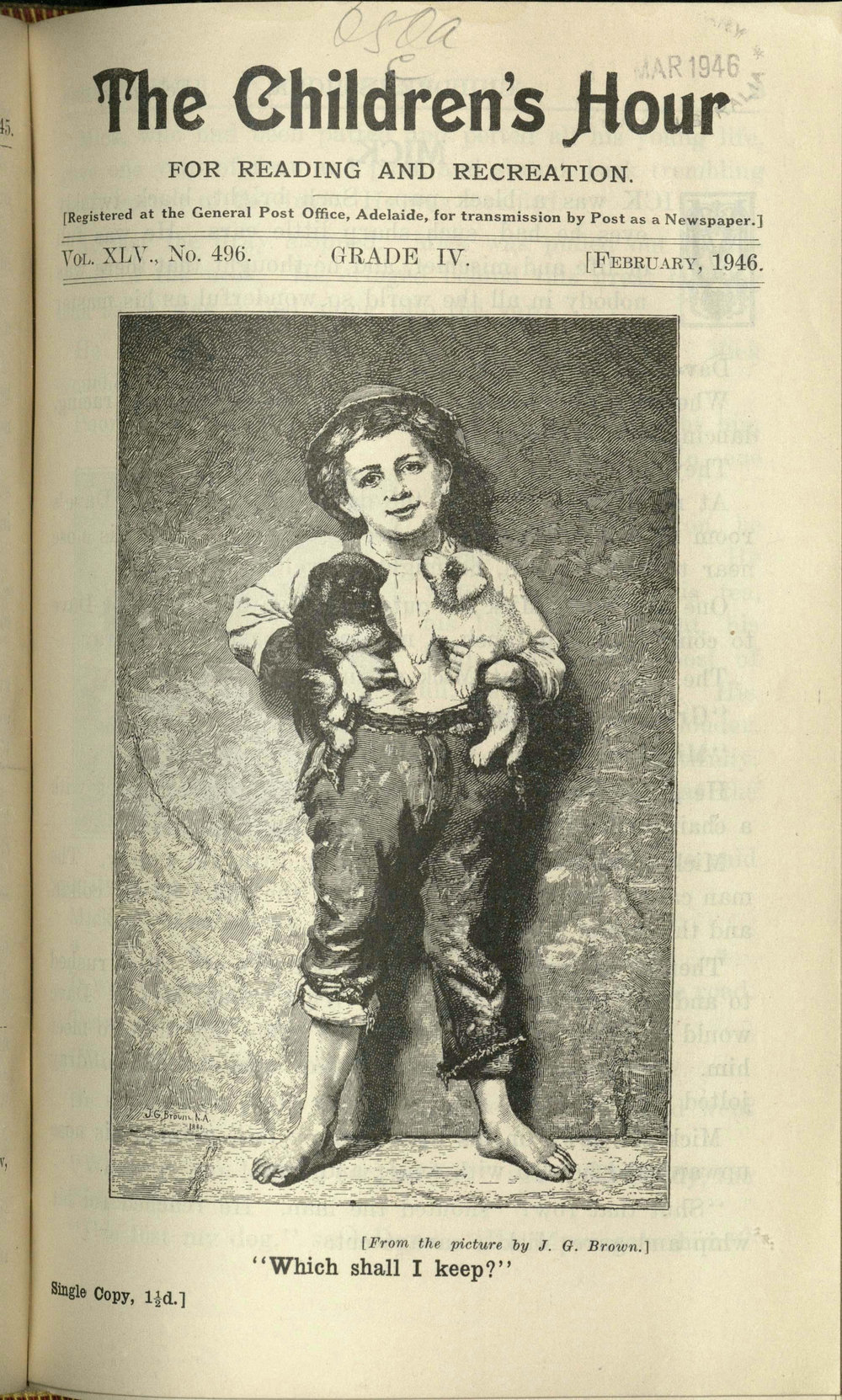 The Children's hour : grade IV