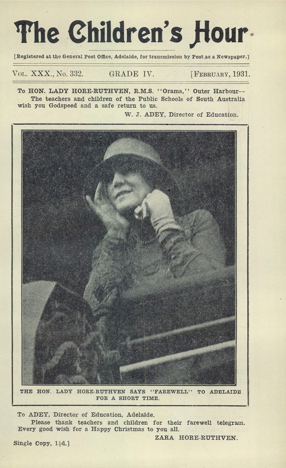 The Children's hour : grade IV