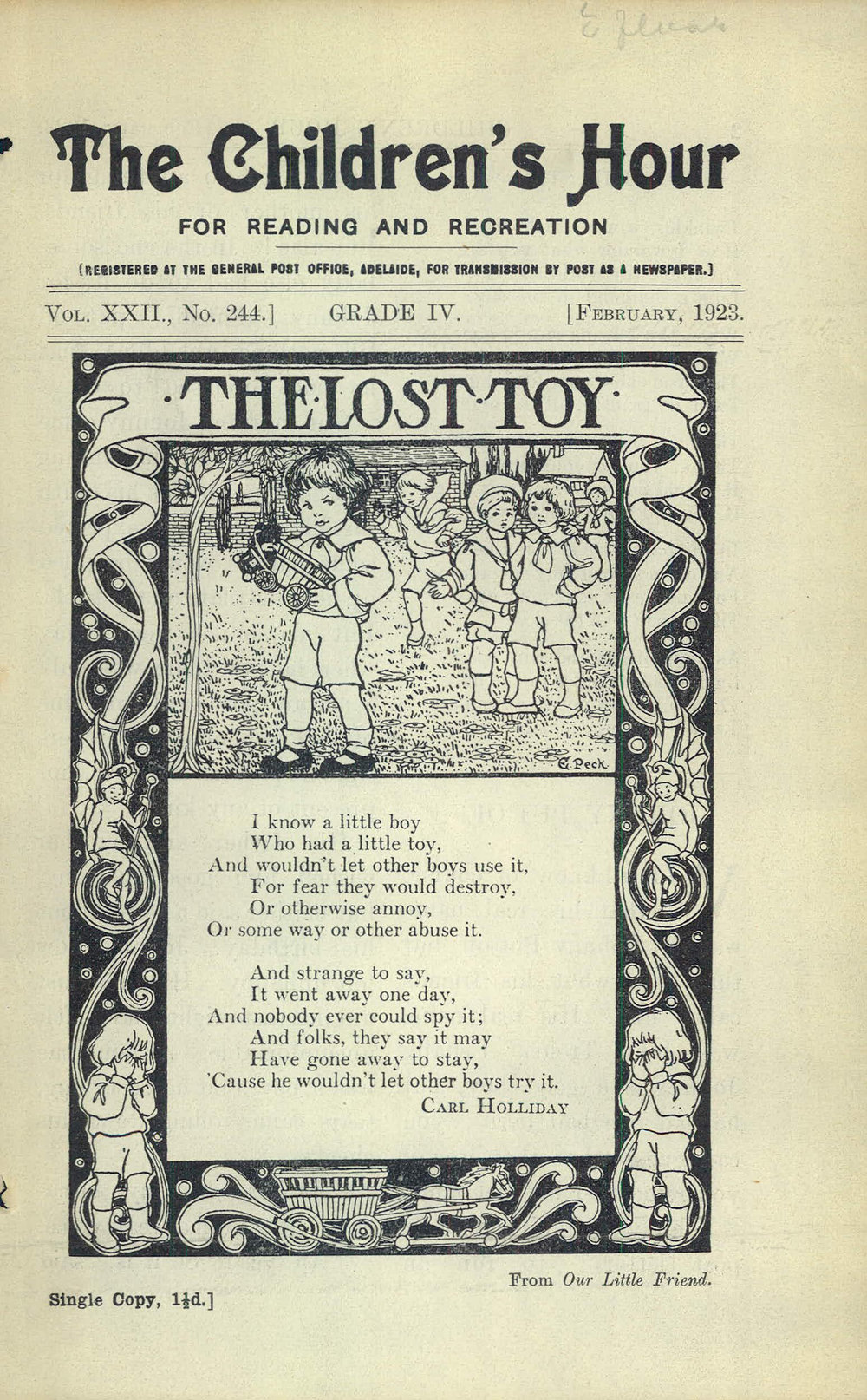 The Children's hour : grade IV