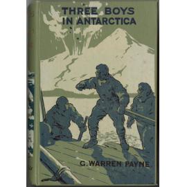 Three boys in Antarctica