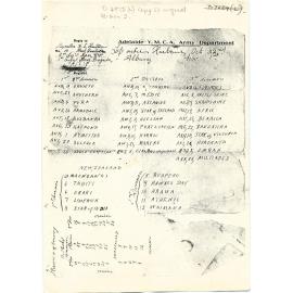 War diary of A.S. Hutton