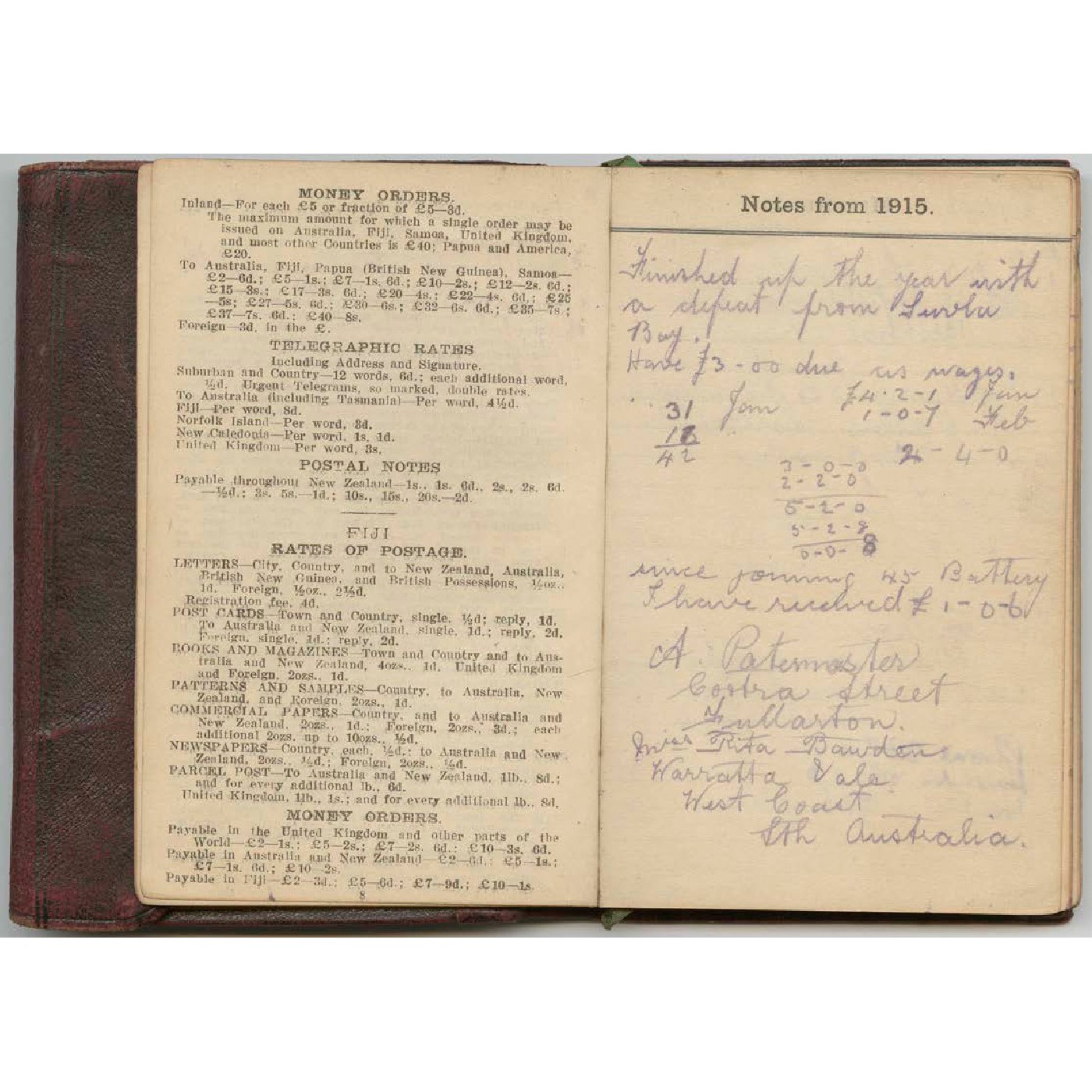 War diaries of Frederick Leopold Terrell - Volume 3: Western Front
