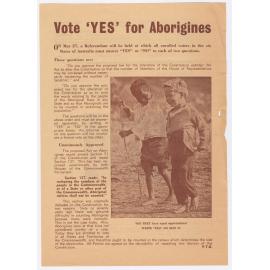 Vote 'Yes' for Aborigines