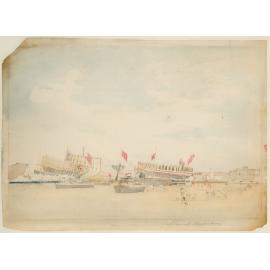 Ship launch Alexandria