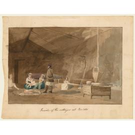 Inside of the cottage at Baldo