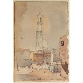 Minaret at Boulai near Cairo