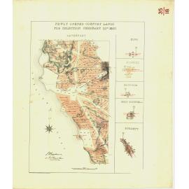 Newly opened country lands for selection February 22nd 1881 [cartographic material] : Davenport ..