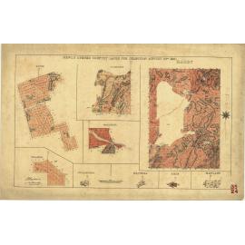 Newly opened country lands for selection August 23rd 1881 [cartographic material] : Hardy ..