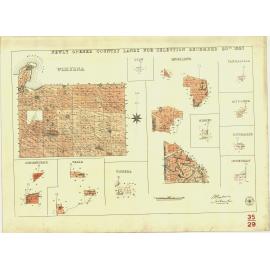 Newly opened country lands for selection December 20th 1881 [cartographic material] : Wokurna ..