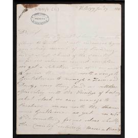 Letters from Sarah Mundon