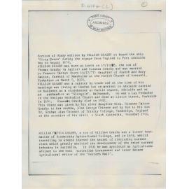 Diary of William Grasby