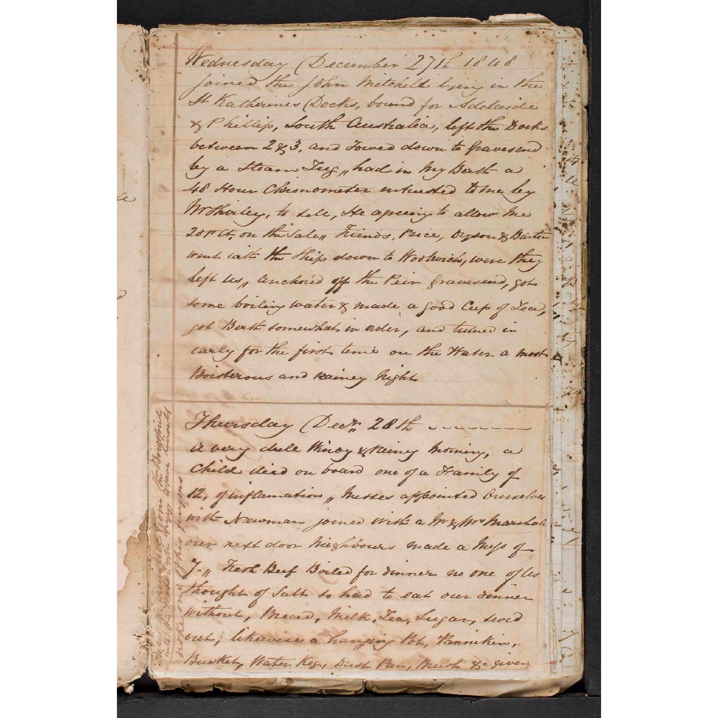 Diary of Henry F. Leader