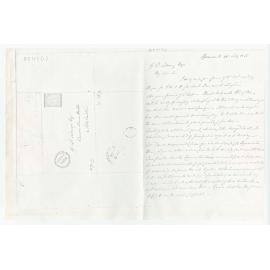 Letter to G.D. Sismey