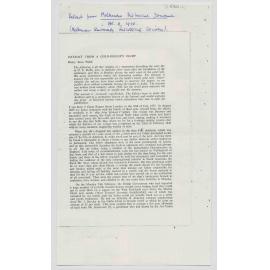 Diary of Henry Webb
