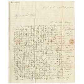 Letter by J. Gemmel