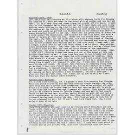 Diary of Robert McGregor