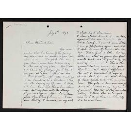Letters from Francis Manning