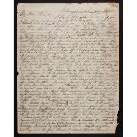 Letter from Hannah Sampson