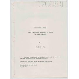 Diary of Benjamin Key