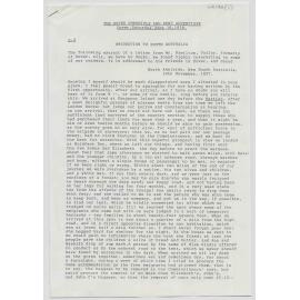 Letter from Mr. Hamilton