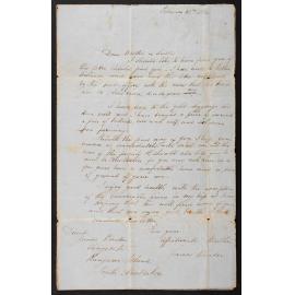 Letter from Kangaroo Island