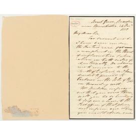 Miscellaneous letters