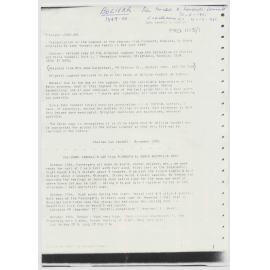 Diary of John Yandell