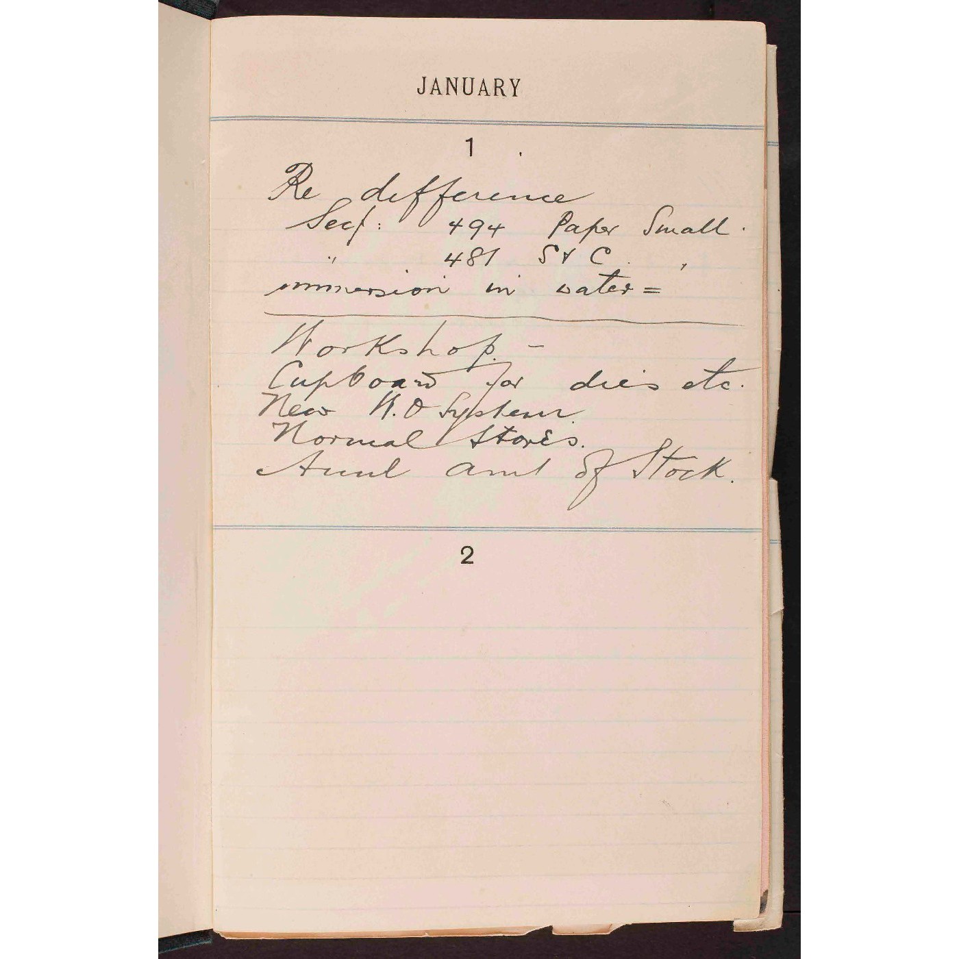 Diary of J.P. Rowe
