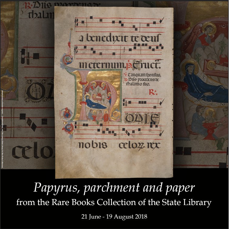 Papyrus, parchment and paper : from the Rare Books Collection of the State Library of South Australia