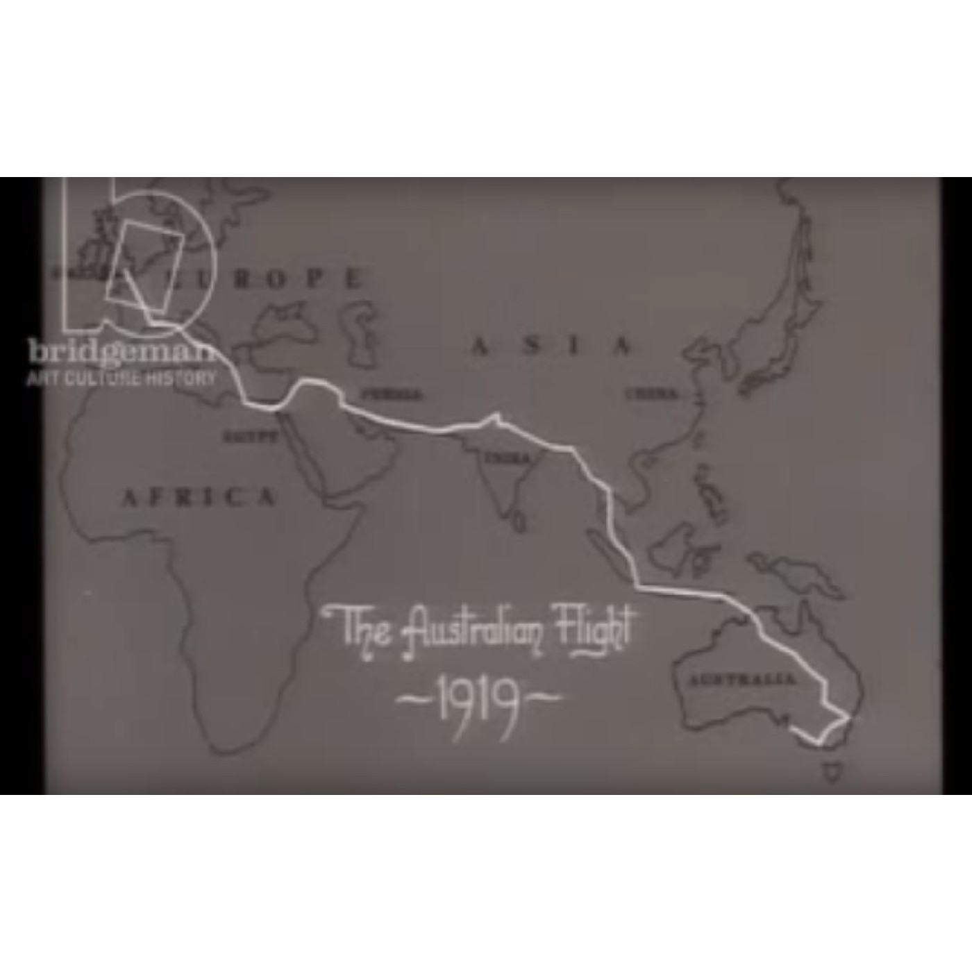 First Flight from London to Australia, 1919