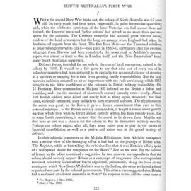 South Australia's first war