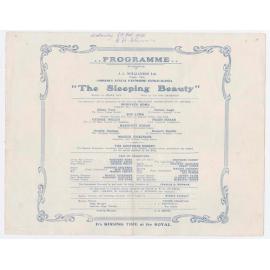 'The Sleeping Beauty' programme