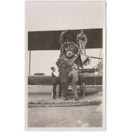 Overhauling the starboard engine