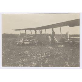 Air craft crashed by Ross Smith and Captain Baker