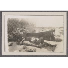 Troops resting at Katia