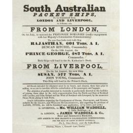 South Australian packet ships...