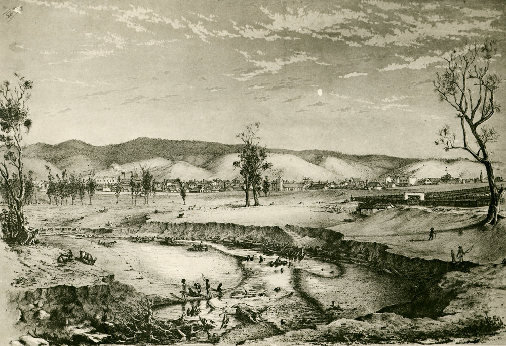 Adelaide circa 1850