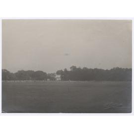 Vickers Vimy approaching landing ground at Calcutta