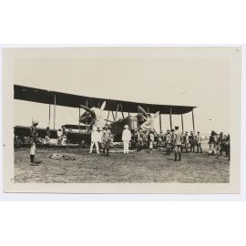 Digging out the Vickers Vimy at Sourabaya
