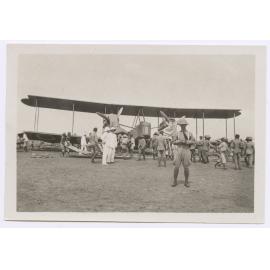Digging out the Vimy at Sourabaya